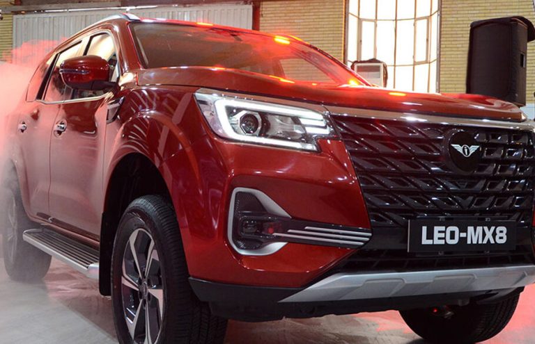 شاسی بلند دو دیفرانسیل LEO MX8 معرفی شد؛ رقیبی برای تیگو ۸ پرو‌مکس
