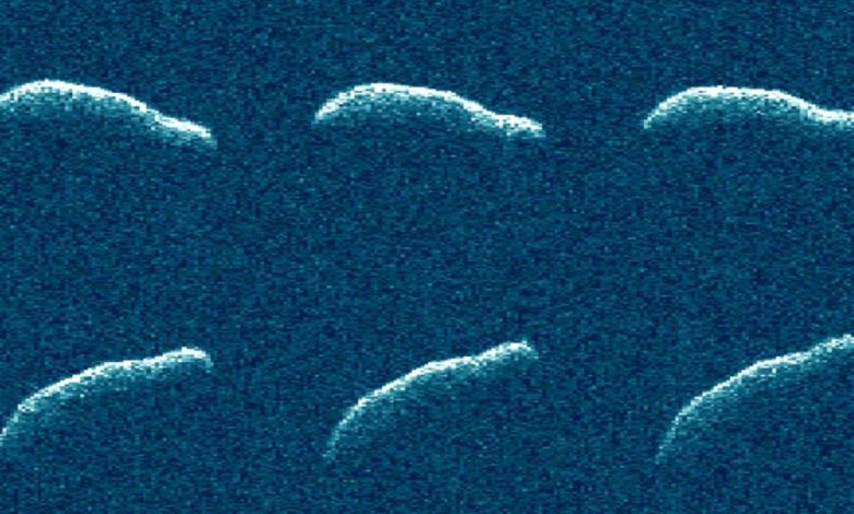 ناسا تصویری دقیق از یک سیارک عجیب منتشر کرد؛ 2011 AG5 با طول 490 متر