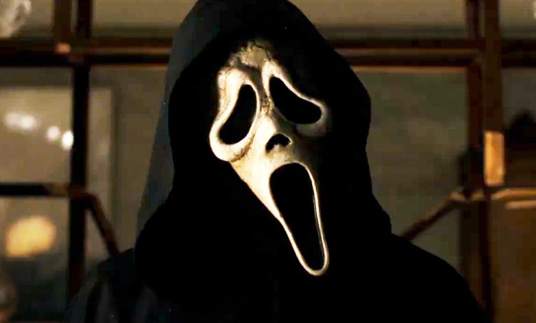 نمایش فرم‌های مختلف گوست‌فیس در پوسترهای فیلم Scream VI