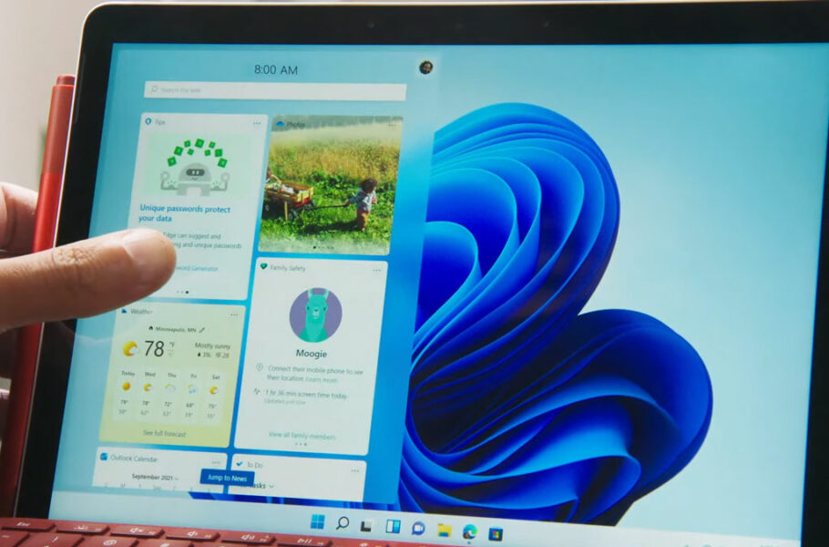 چگونه به دسکتاپ ویندوز 11 ویجت اضافه کنیم؟