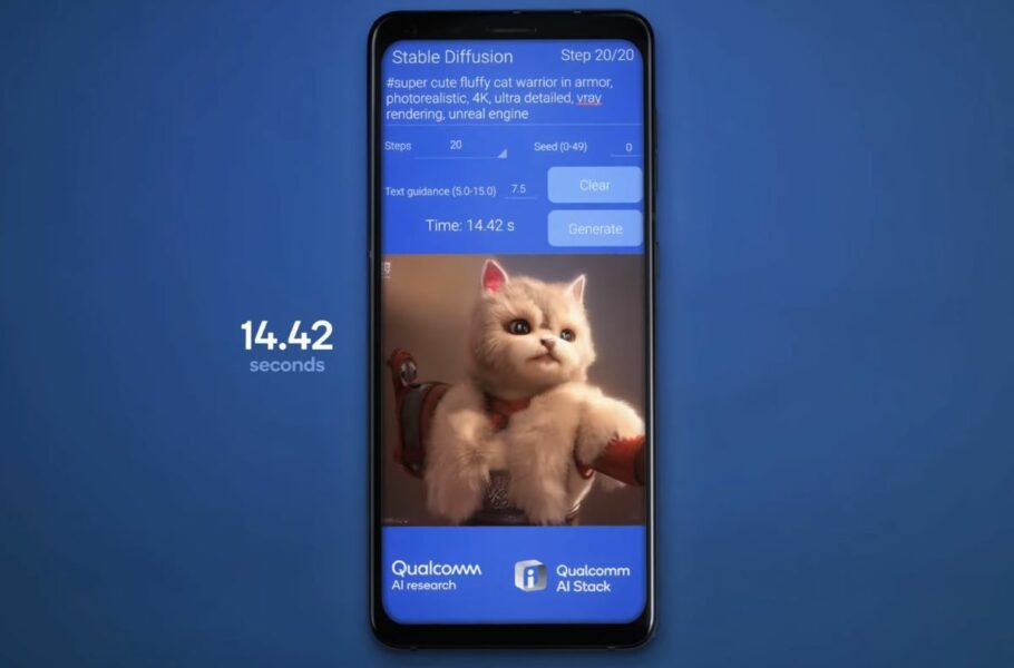 کوالکام دموی سریع‌ترین پردازش Stable Diffusion در موبایل‌ها را به نمایش گذاشت [تماشا کنید]