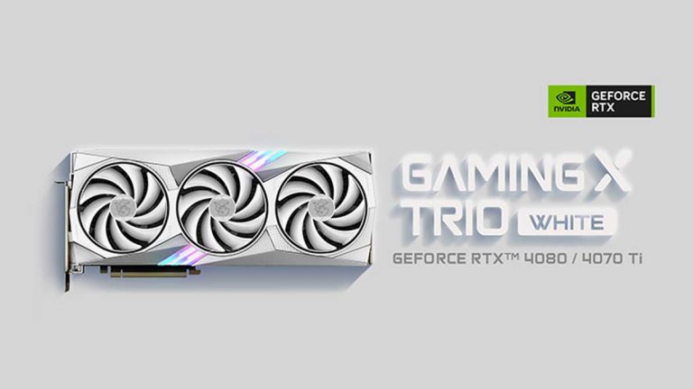 GAMING TRIO WHITE، سری زمستانی کارت گرافیکهای MSI