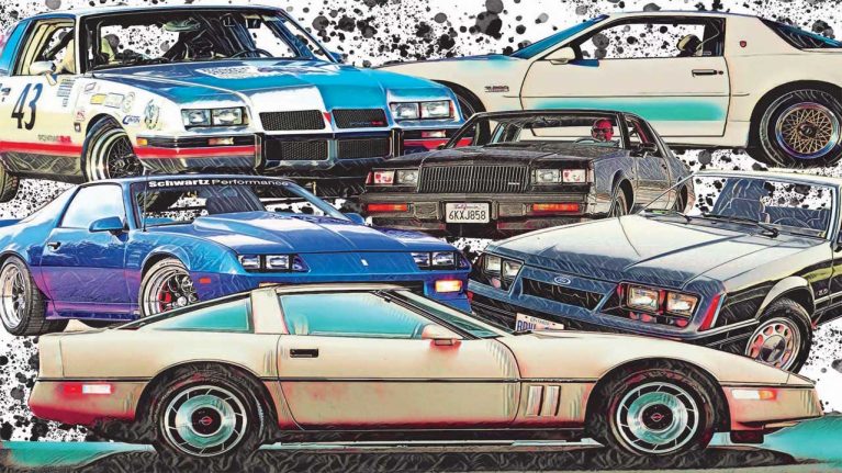 بهترین خودروهای عضلانی آمریکایی در دهه ۸۰ میلادی