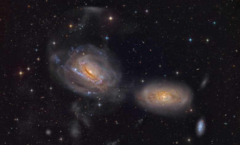 تصویر روز ناسا: فروپاشی NGC 3169