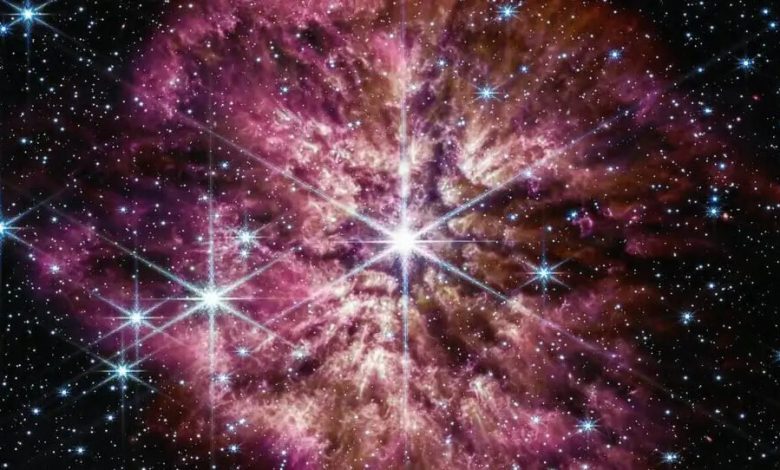 جیمز وب تصویر فوق‌العاده‌ای از یک ستاره در مرحله پیش از انفجار را منتشر کرد