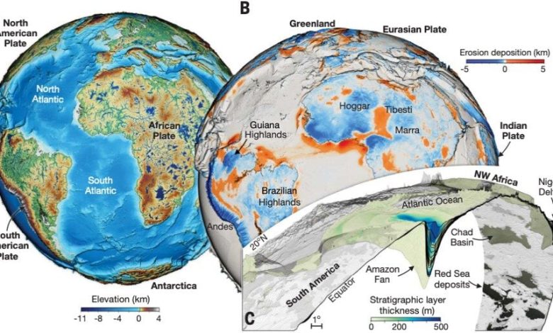 دانشمندان با دقیق‌ترین مدل زمین‌شناسی، 100 میلیون سال گذشته زمین را به نمایش گذاشتند [تماشا کنید]