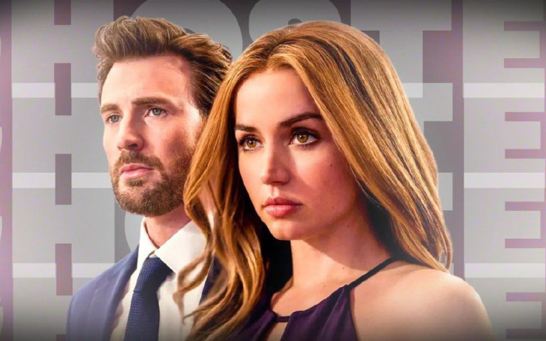 عاشقانه آنا د آرماس و کریس ایوانز در تریلر Ghosted