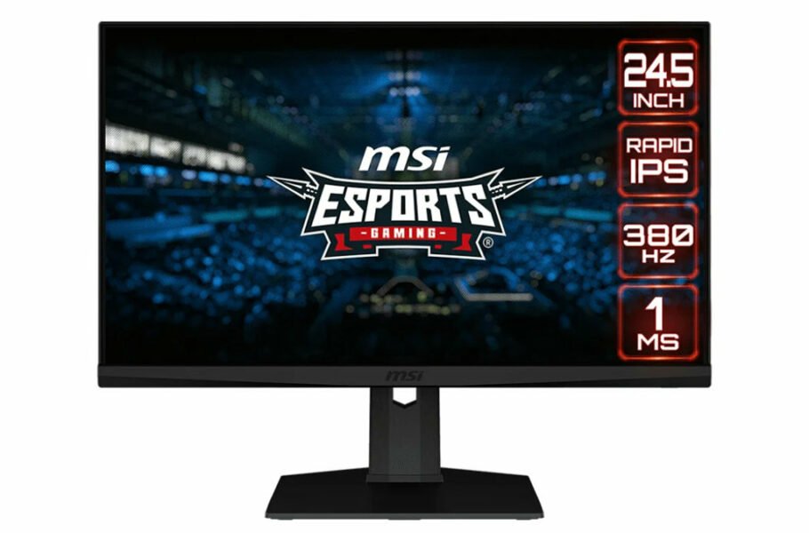 مانیتور گیمینگ MSI G253PF با نرخ رفرش ۳۸۰ هرتزی معرفی شد