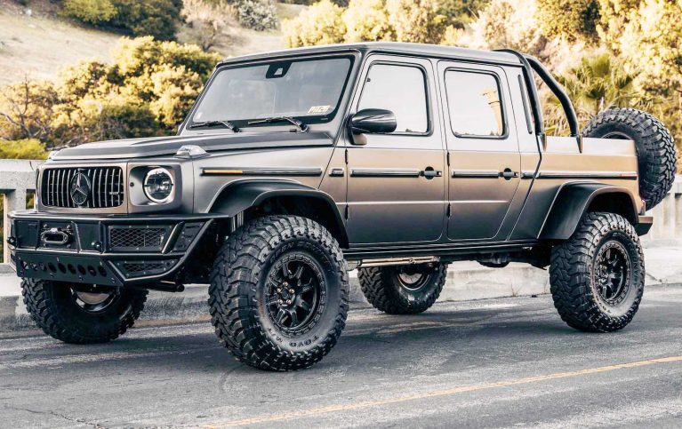 مرسدس بنز G کلاس پیکاپ با قیمت ۳۸۵ هزار دلار معرفی شد
