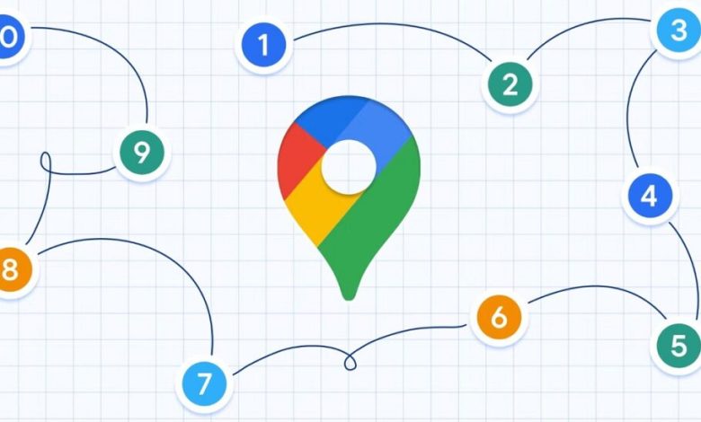 چگونه در گوگل مپ مسیرهای دارای چند مقصد وارد کنیم؟