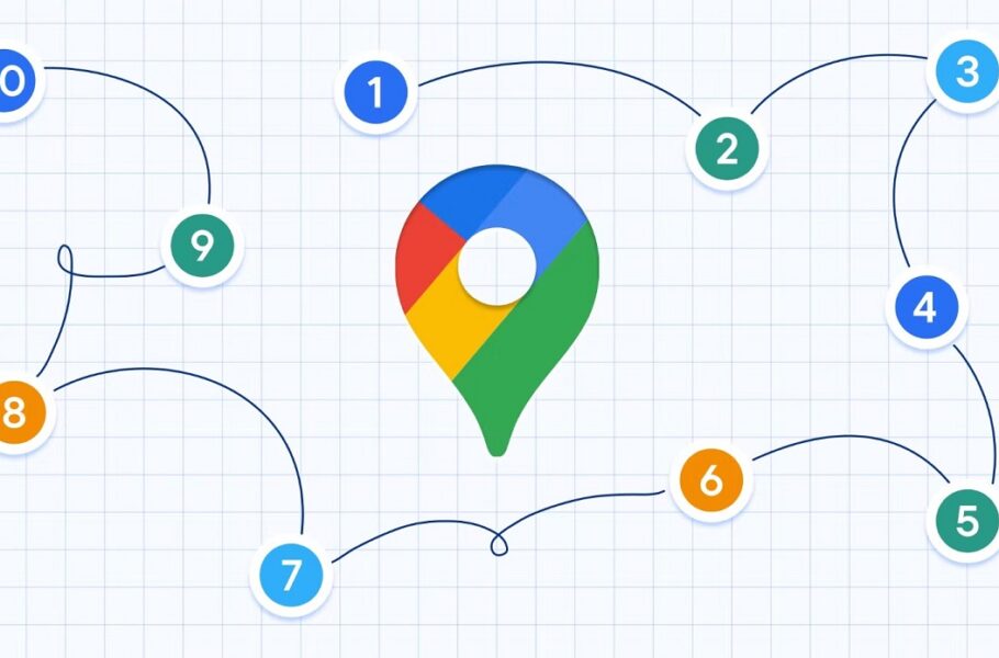 چگونه در گوگل مپ مسیرهای دارای چند مقصد وارد کنیم؟