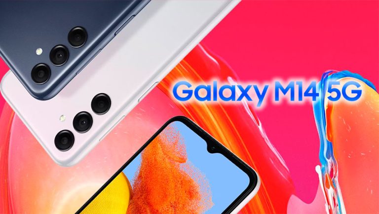 گلکسی M14 فایو جی با پردازنده اگزینوس 1330 و باتری 6000 میلی آمپری معرفی شد