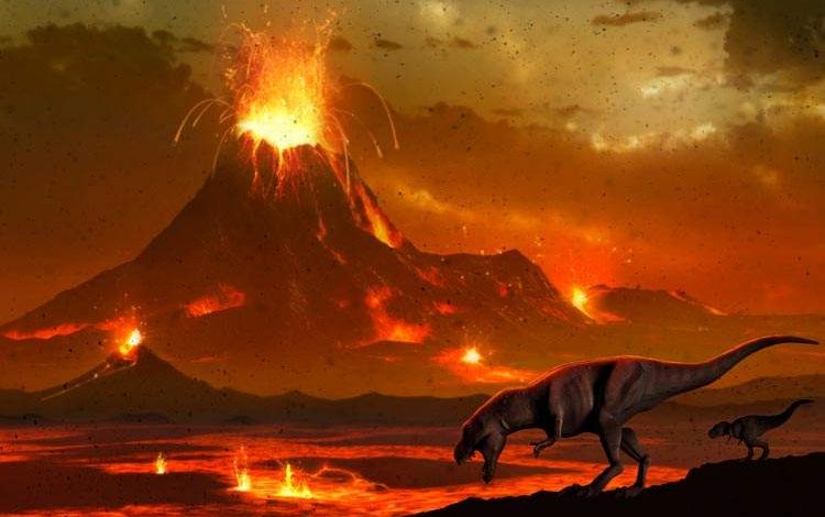 آتشفشان‌ها ۲۶۰ میلیون سال پیش نسل بزرگ‌تر از دایناسورها را منقرض کرده‌اند