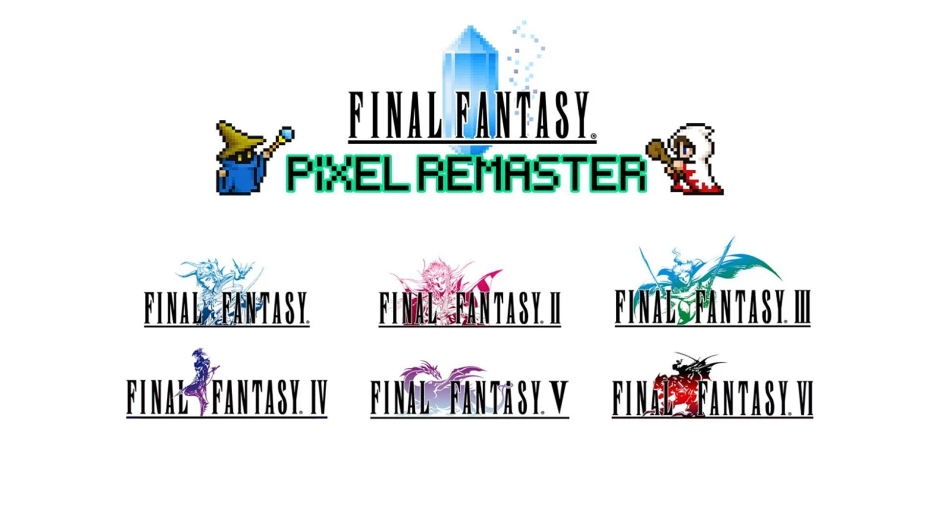 اعلام تاریخ انتشار بازی Final Fantasy Pixel Remaster برای پلی استیشن 4 و نینتندو سوییچ