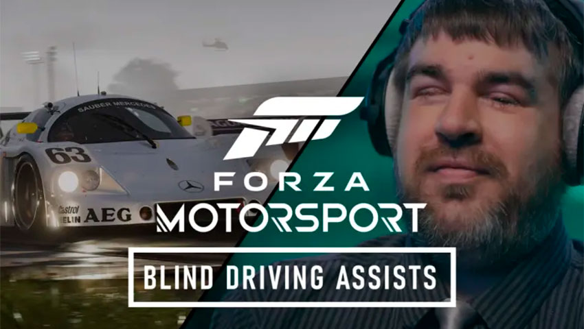افراد نابینا هم خواهند توانست «فورتزا موتوراسپورت» را بازی
کنند!