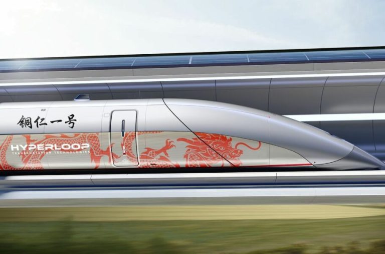 اولین هایپرلوپ جهان تا سال 2035 در چین ساخته می‌شود