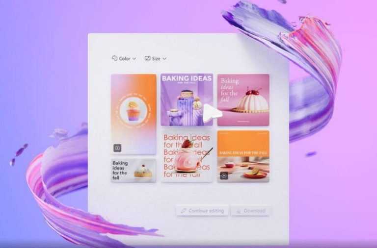 مایکروسافت ابزار طراحی هوش مصنوعی Designer را بهصورت پیشنمایش منتشر کرد