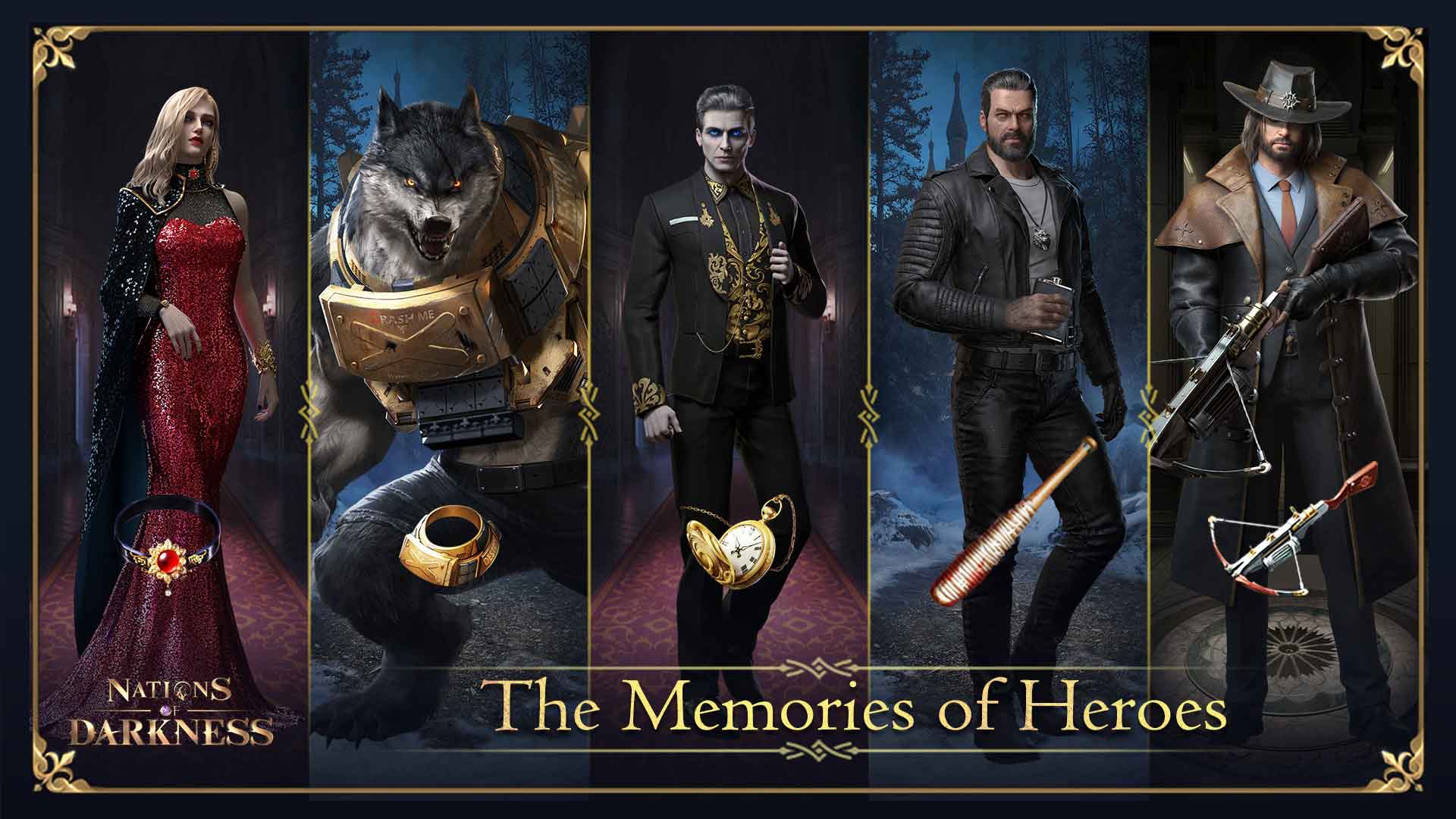 معرفی بازی موبایل Nations of Darkness | سرزمین تاریکی