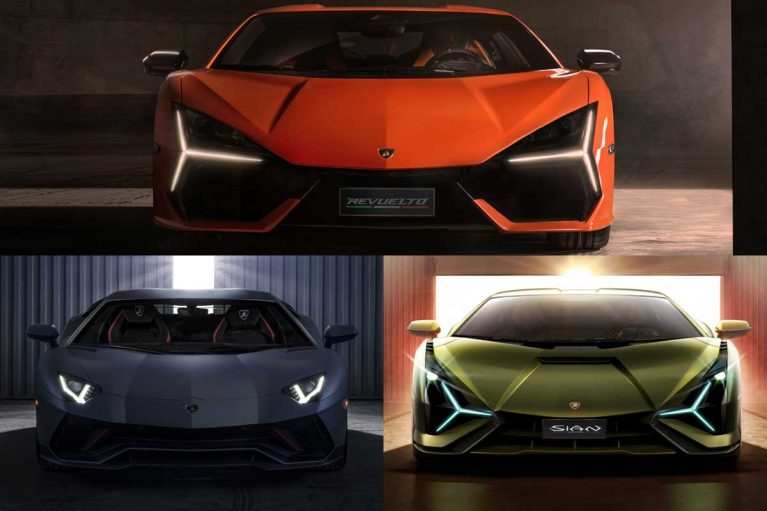 مقایسه لامبورگینی روئلتو با اونتادور و سیان، گاوهای V12 سنت آگاتا