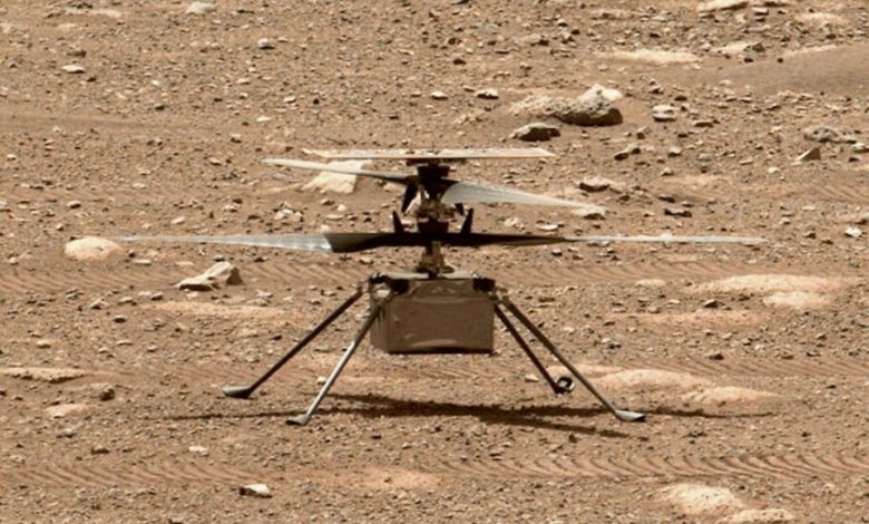 هلیکوپتر نبوغ ناسا پنجاهمین پرواز خود در مریخ را با یک رکوردشکنی انجام داد