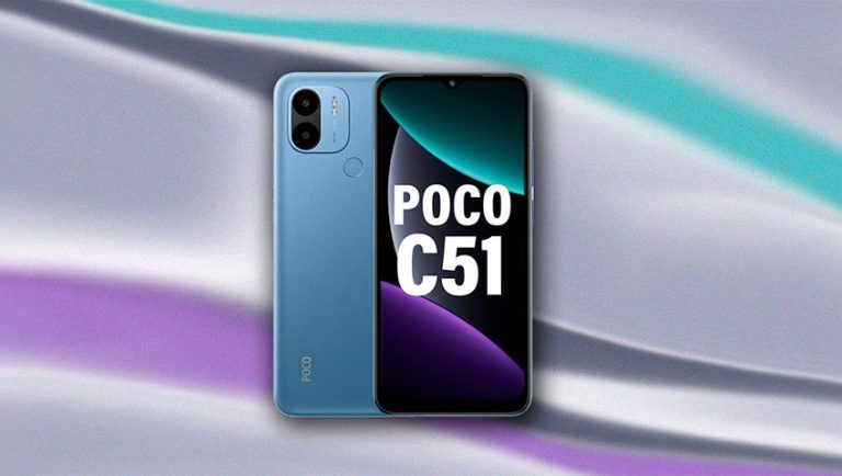 پوکو C51 معرفی شد؛ یک گوشی ارزان با رم 4 گیگابایتی و باتری 5000 میلی آمپری