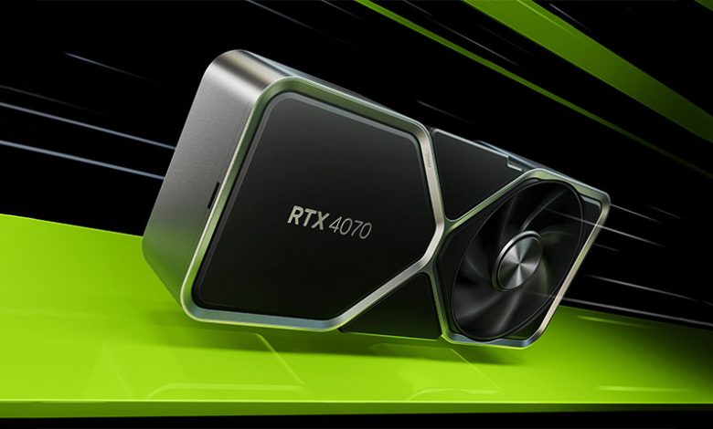 GeForce RTX 4070 معرفی شد؛ ارزان‌ترین کارت گرافیک سری 40 انویدیا