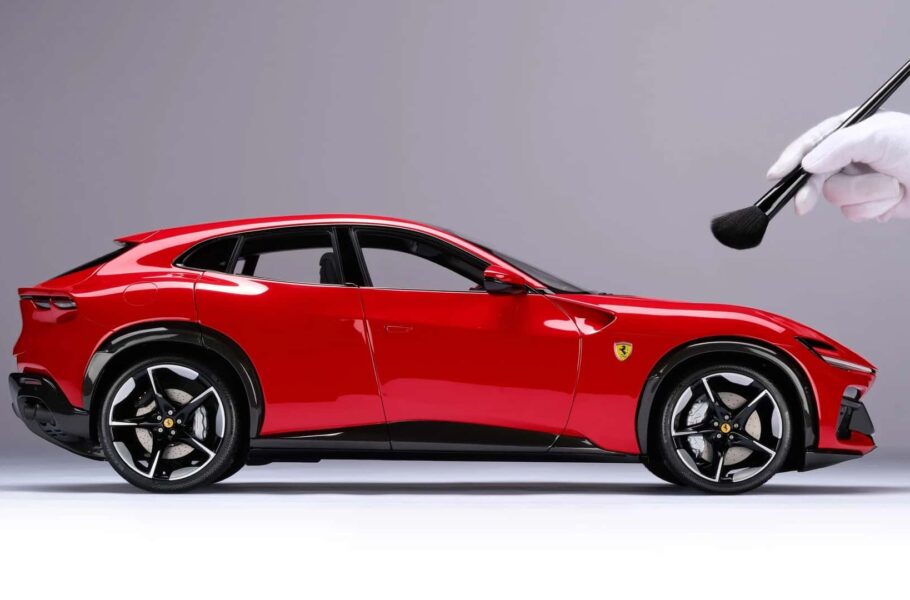 آمالگام از ماکت فراری پوروسانگوئه با قیمت یک میلیارد تومان رونمایی کرد!