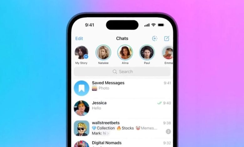 استوری تلگرام از راه رسید، اما تنها برای کاربران پریمیوم