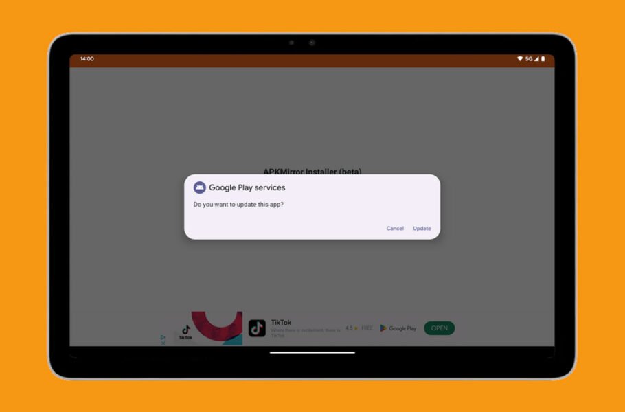 اندروید 14 هنگام به‌روزرسانی اپ‌های مهم گوگل، از خارج پلی استور به شما هشدار می‌دهد