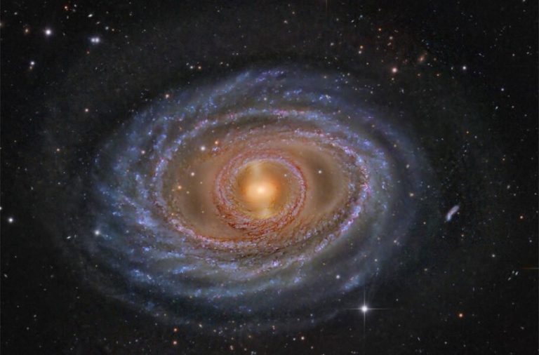 تصویر روز ناسا: حلقه‌ها و میله‌ کهکشان مارپیچی NGC 1398