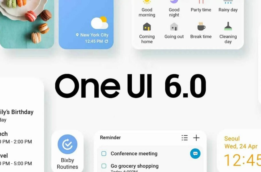 طرح مفهومی رابط کاربری One UI 6.0 با آیکون‌های جدید منتشر شد [تماشا کنید]