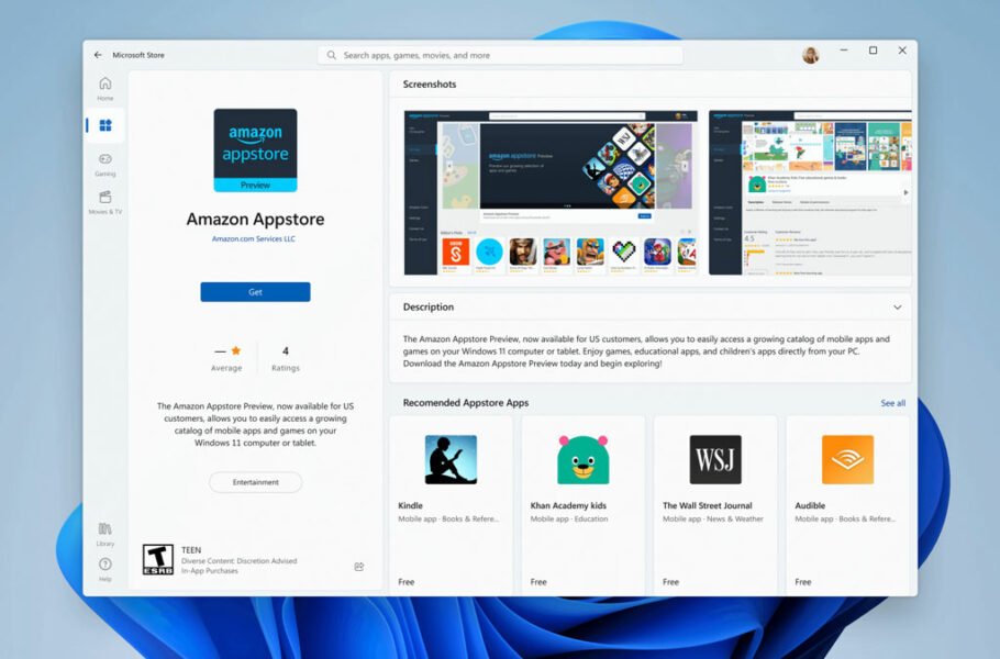 عرضه اپ‌های اندرویدی در ویندوز 11 بالاخره برای همه توسعه‌دهندگان ممکن شد