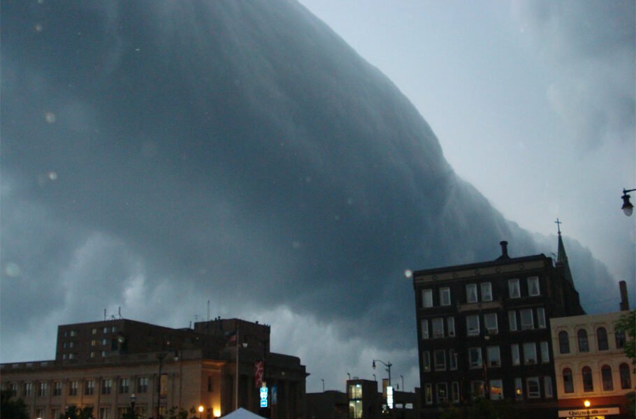 تصویر روز ناسا: ابر رول بر فراز ویسکانسین