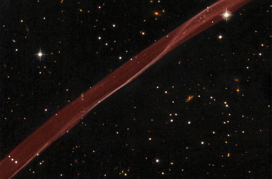 تصویر روز ناسا: تصویری از روبان ابرنواختر SN 1006 از هابل