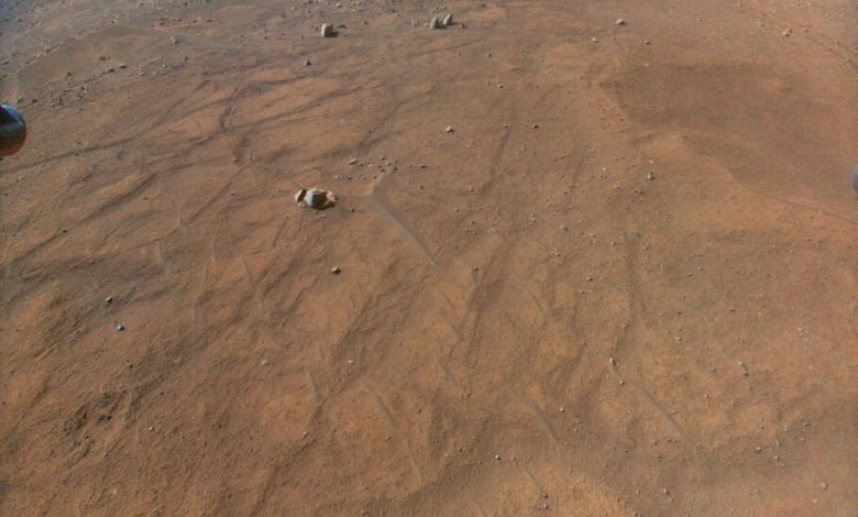 تصویر روز ناسا: پرواز در ارتفاع پنج متری از سطح مریخ