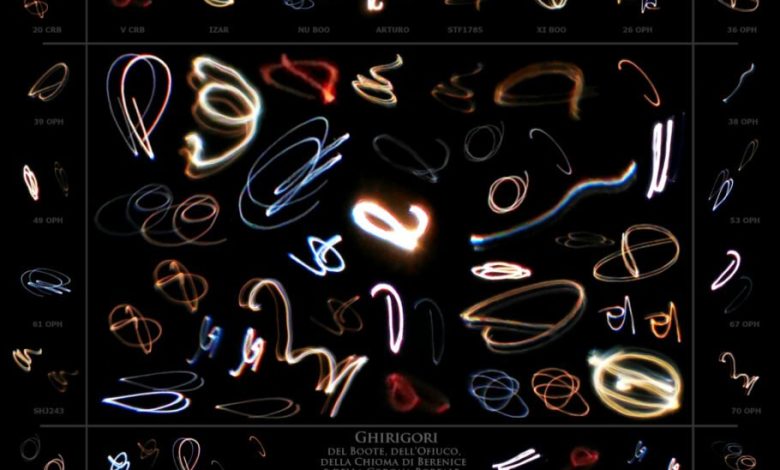 تصویر روز ناسا: Ghirigori یا خط‌خطی‌های ستاره‌ای