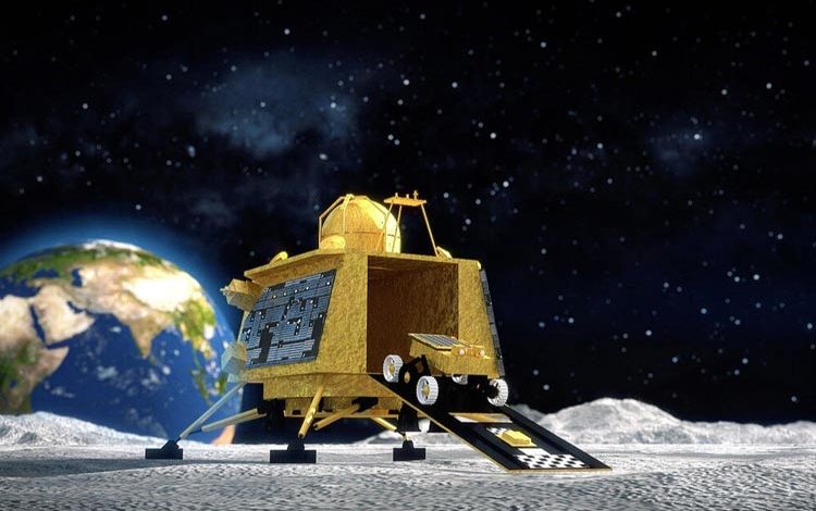 چاندرایان-۳؛ فرود ویکرام در قطب جنوبی ماه