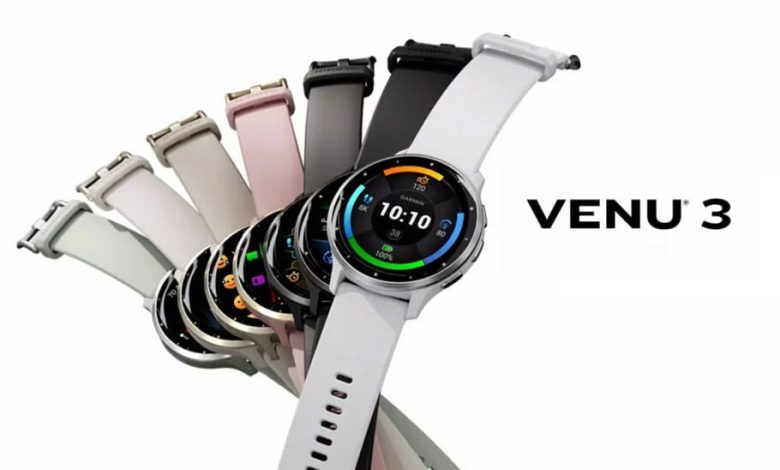 گارمین از ساعت‌های سری Venu 3 با قابلیت تشخیص چرت زدن رونمایی کرد