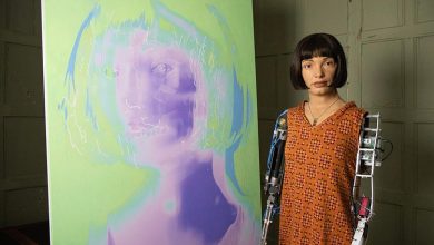 Ai-Da، نخستین ربات انساننمای جهان و خالق آثار هنری زیبا + ویدئو