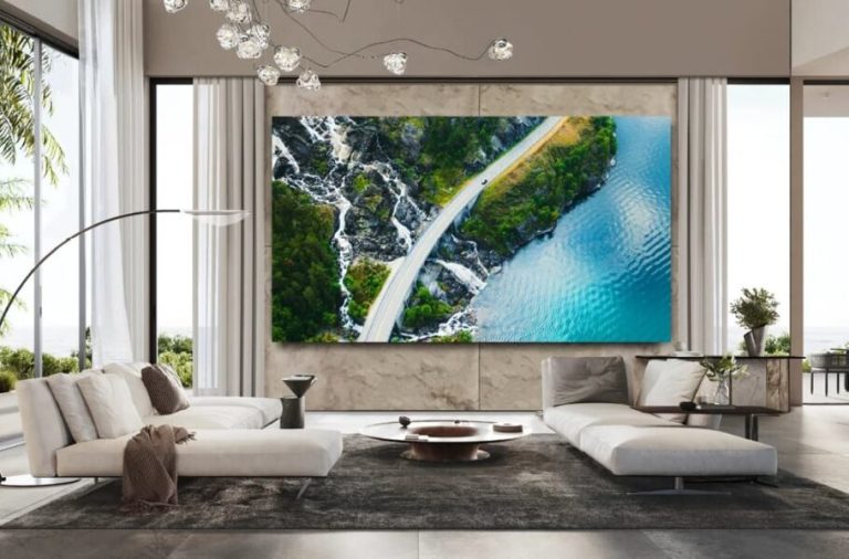ال‌جی از یک تلویزیون 118 اینچی MicroLED با قیمت 237 هزار دلار رونمایی کرد
