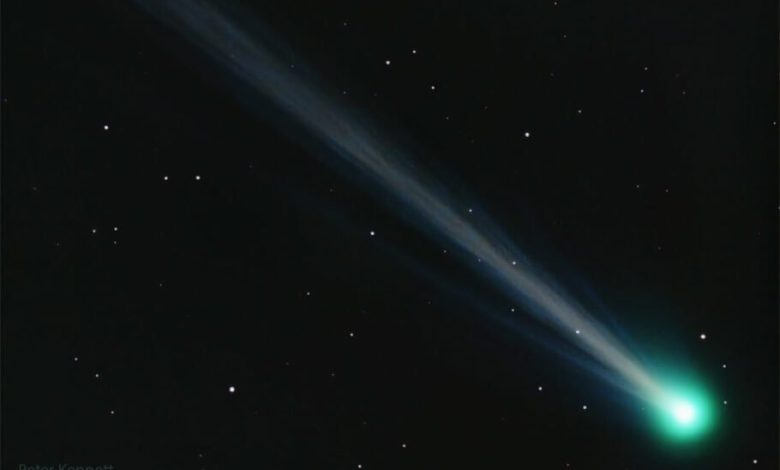 تصویر روز ناسا: درخشان‌ترشدن دنباله‌دار نیشیمورا