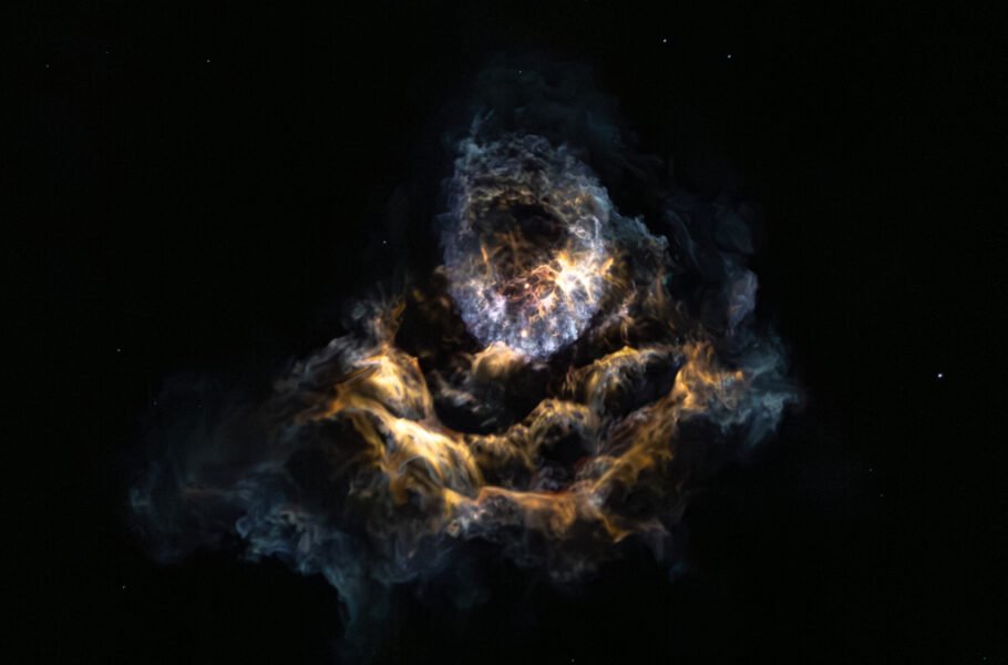 تصویر روز ناسا: سحابی کرو-7