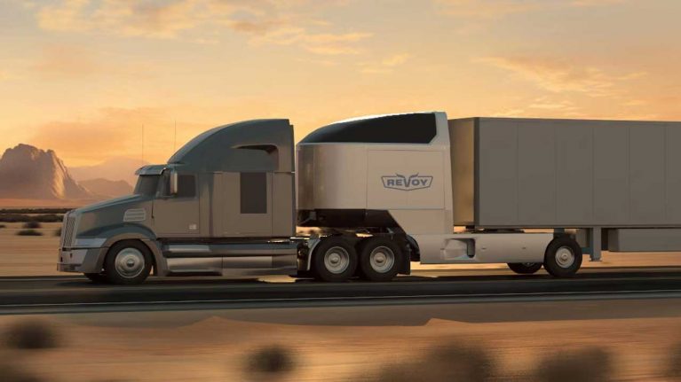 طرح خلاقانه یک استارتاپ آمریکایی برای کاهش مصرف سوخت کامیون‌های کِشنده
