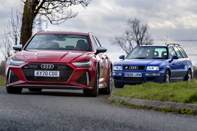 جذاب‌ترین استیشن‌های آئودی RS، از RS2 سال 1994 تا RS6 سال 2024