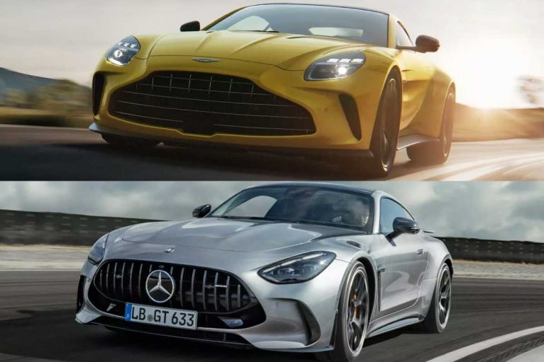 مقایسه آستون‌مارتین ونتیج و مرسدس AMG GT، سوپراسپرت‌های موتور جلو