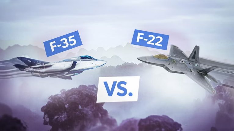 مقایسه لاکهید مارتین F-35 و F-22 کدام‌ جت جنگنده برتر است؟