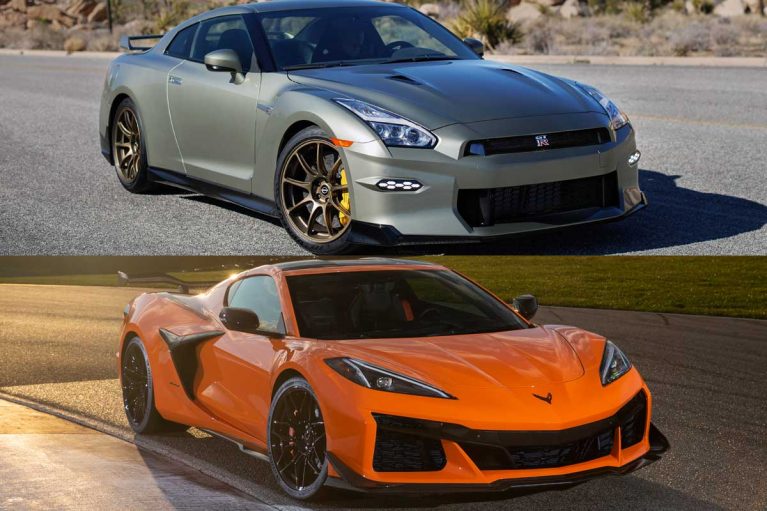 مقایسه کوروت Z06 و نیسان GT-R، تازه‌نفس آمریکایی یا سالخورده ژاپنی؟