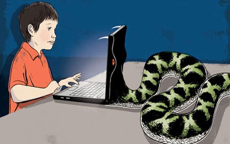 کودکان قربانیان قلدری اینترنتی