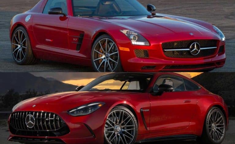 مقایسه مرسدس SLS AMG و AMG GT جدید، سوپراسپرت قدیمی یا جدید؟