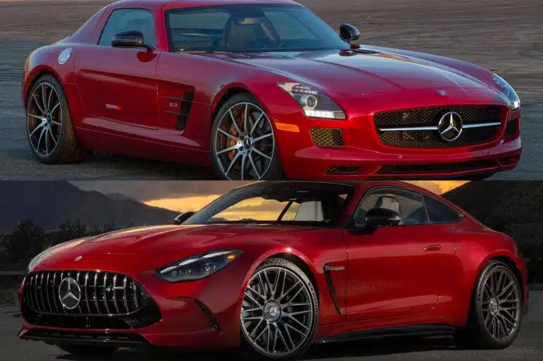 مقایسه مرسدس SLS AMG و AMG GT جدید، سوپراسپرت قدیمی یا جدید؟
